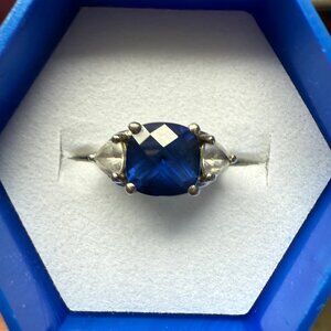 925 Sterling Silver Gemstone Ring – Size 7